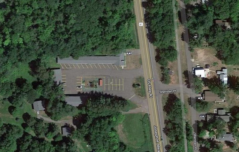 Vacationland Motel - 2022 Aerial Map (newer photo)
